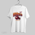 Original Virginia Tech Hokies Football Ncaa Blacksburg Va Helmet Grid