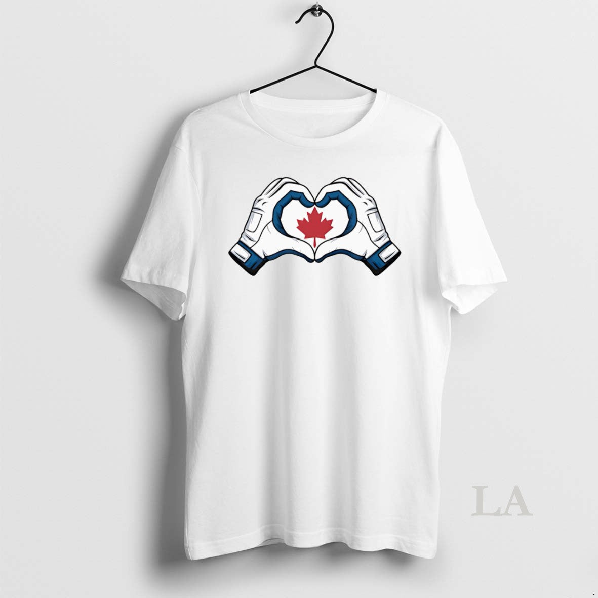 Original Vladdy Wearing Canada Heart Hands