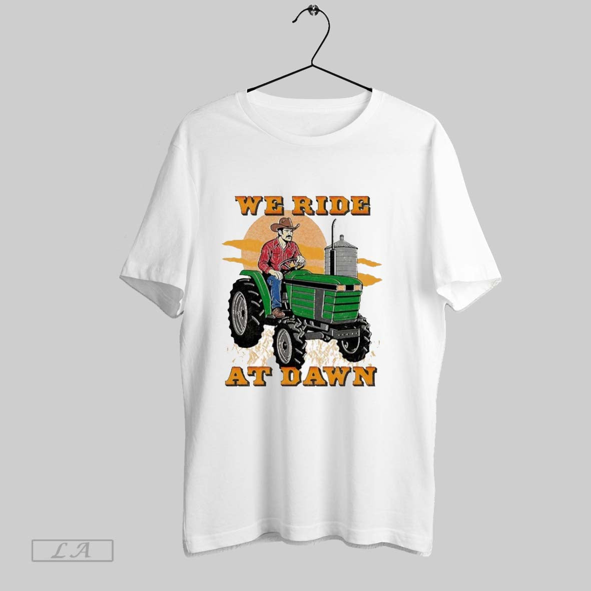 Original We Ride At Dawn Tractor