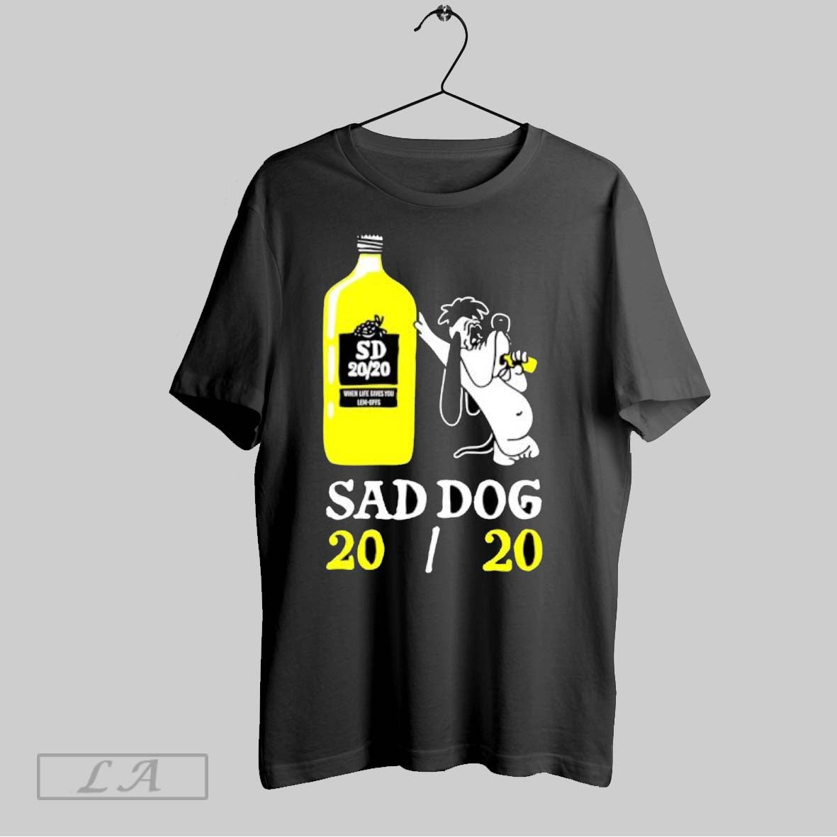 Original When Life Gives You Lem Offs Sad Dog 20 20
