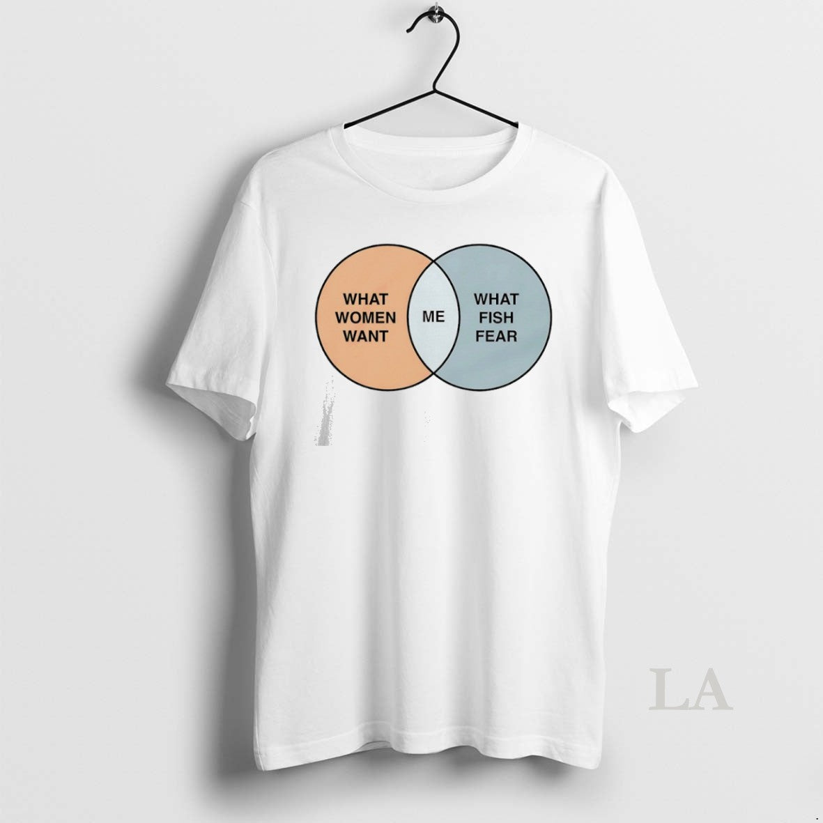 Original Women Want Me Fish Fear Me Venn Diagram