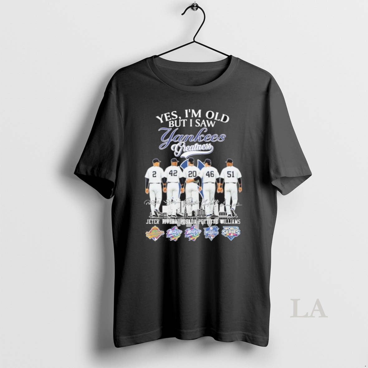 Original Yes Im Old But I Saw New York Yankees Legends 2025 Signatures