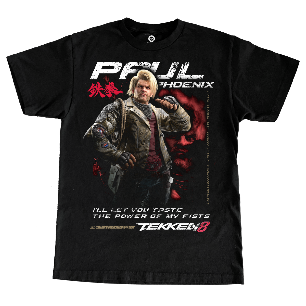 TEKKEN 8 PAUL PHOENIX LARGE PRINT TSHIRT