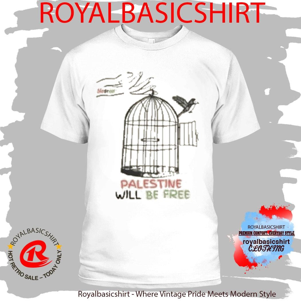 Palestine Will Be Free Nesreen Art Shirt