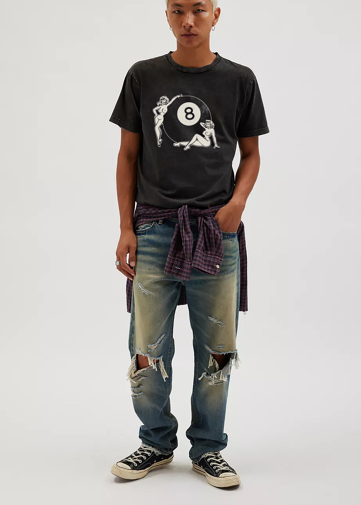 Vintage 8 Ball 50's 60's Style Graphic Unisex
