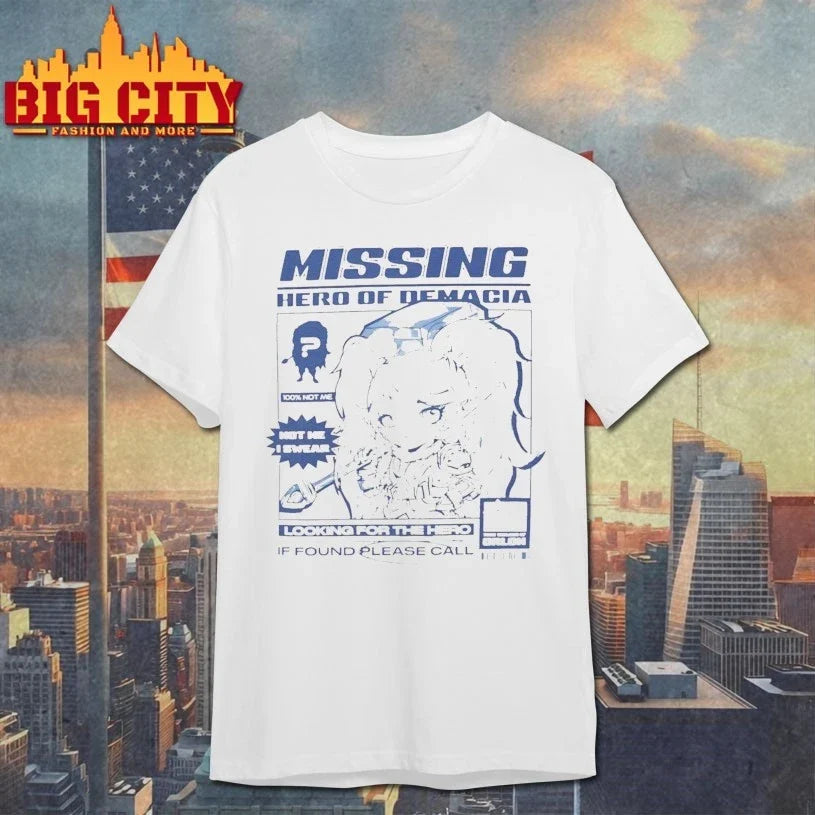 Poppy Missing Hero of Demacia Manga Style Hammer of Orlon Tribute Unisex
