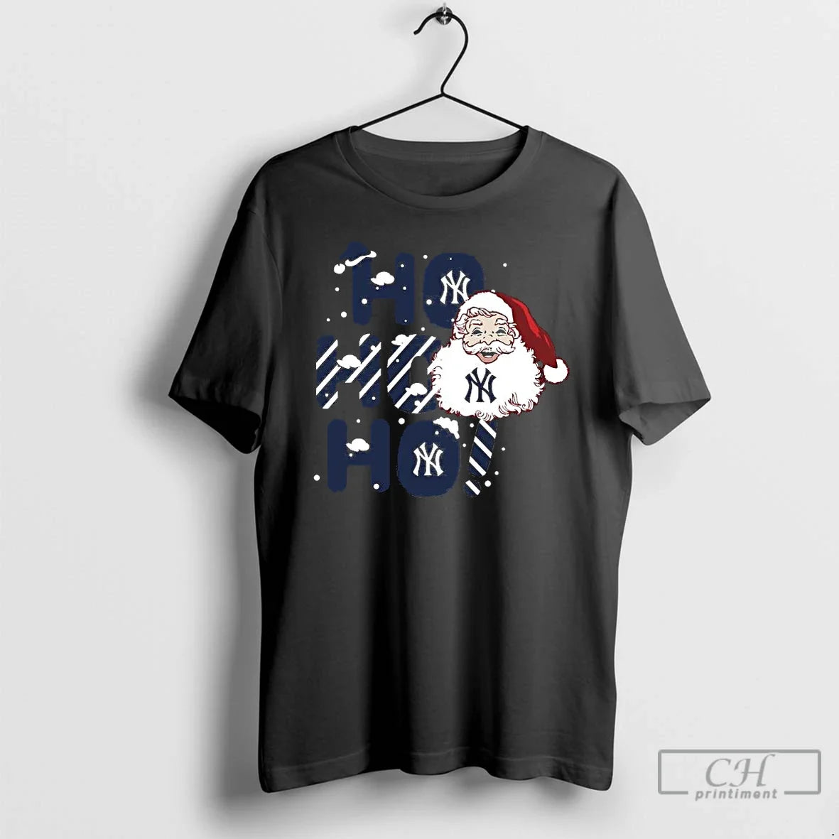 Premium 2025 New York Yankees Christmas Santa Ho Ho Ho T Shirts