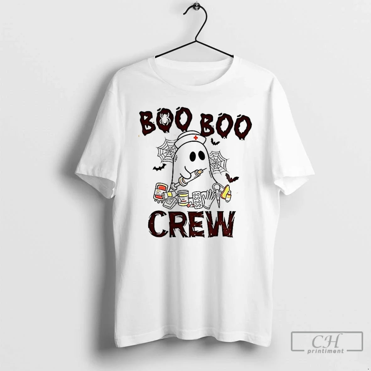 Premium Boo Boo Crew Halloween Nurse T Shirts