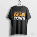 Premium Boston Bruins Bear Town Skyline T Shirts