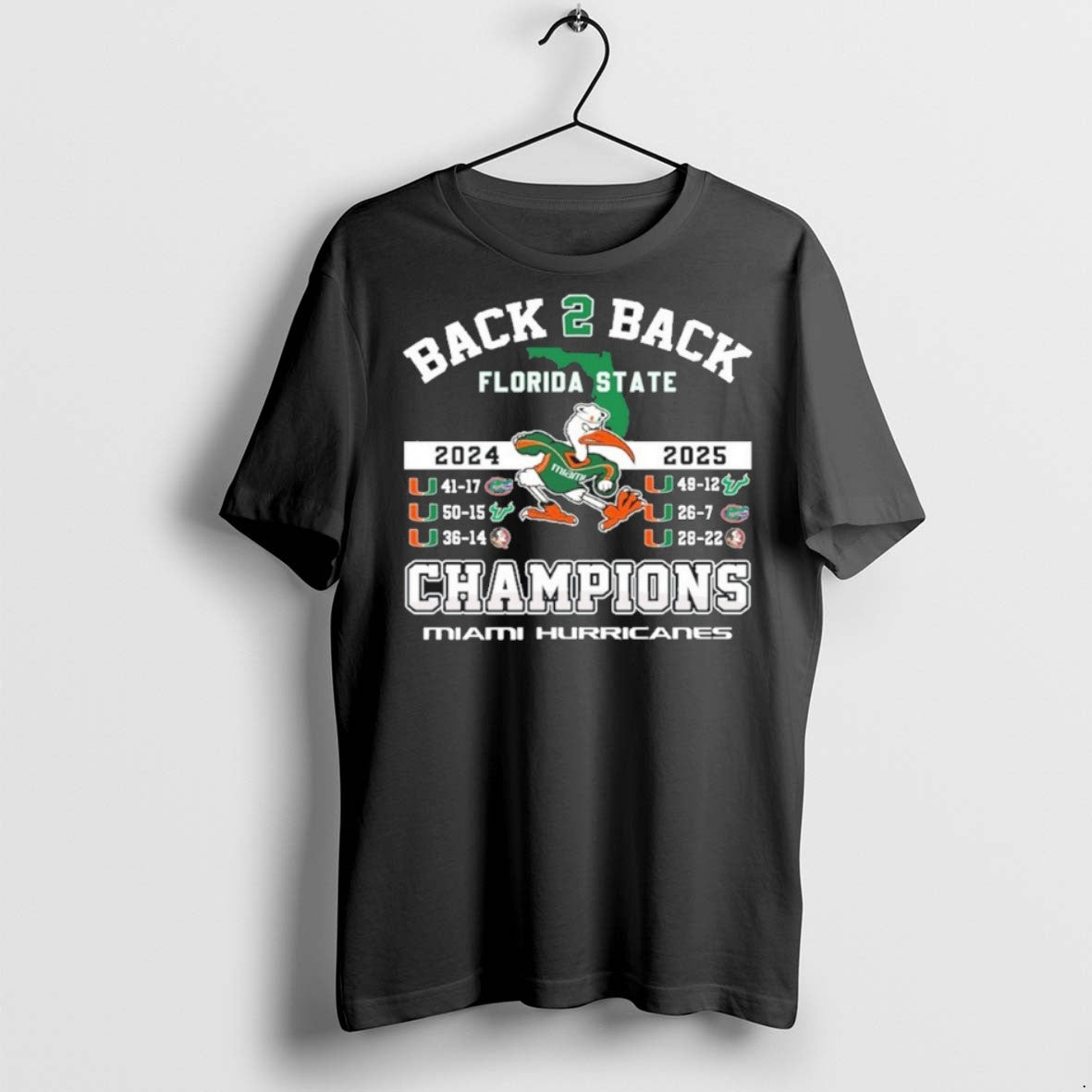 Premium Canes B2b State Champs T Shirts