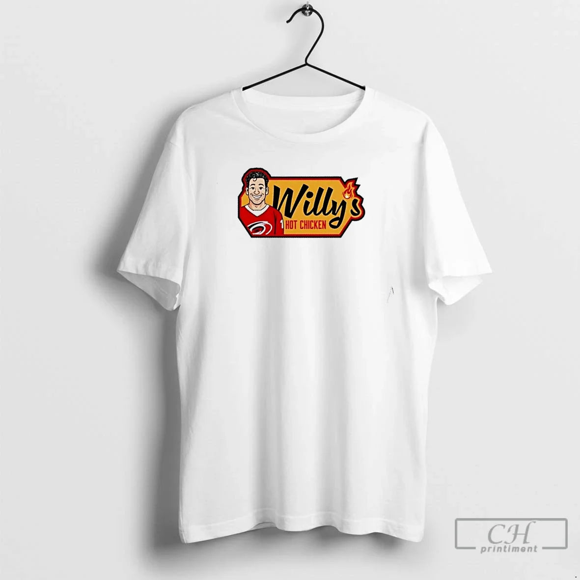 Premium Carolina Hurricanes Rod The Bod Willys Hot Chicken T Shirts