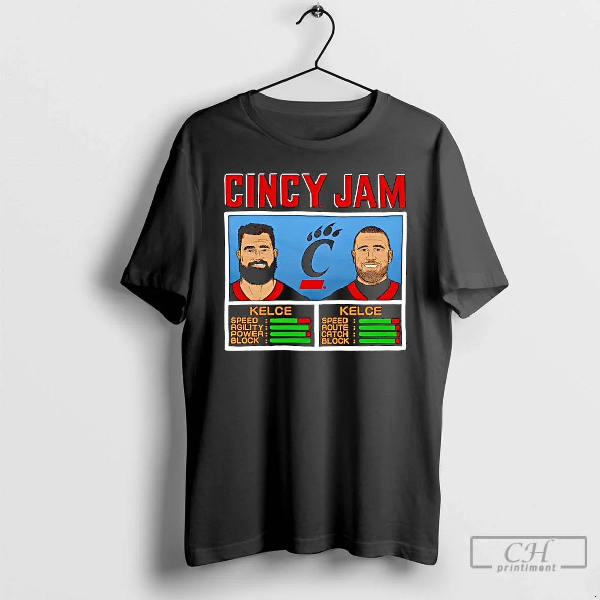 Premium Cincinnati Bearcats Cincy Jam Jason Kelce And Travis Kelce T Shirts