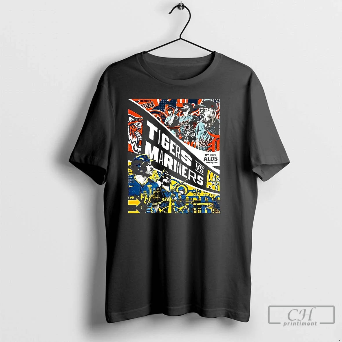 Premium Detroit Tigers Vs Seattle Mariners Alds 2025 Graphic T Shirts