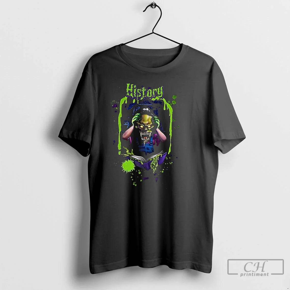 Premium Goosebumps Monster Reading Book Horror History Halloween T Shirts
