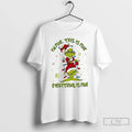 Premium Grinch Christmas Lights Im Fine This Is Fine Everything Is Fine T Shirts