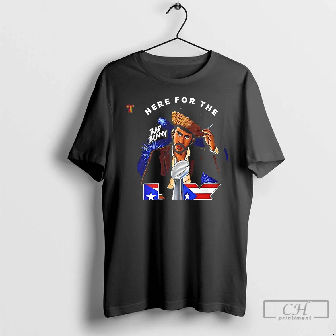 Premium Here For The Bad Bunny Benito Bowl Lix T Shirts