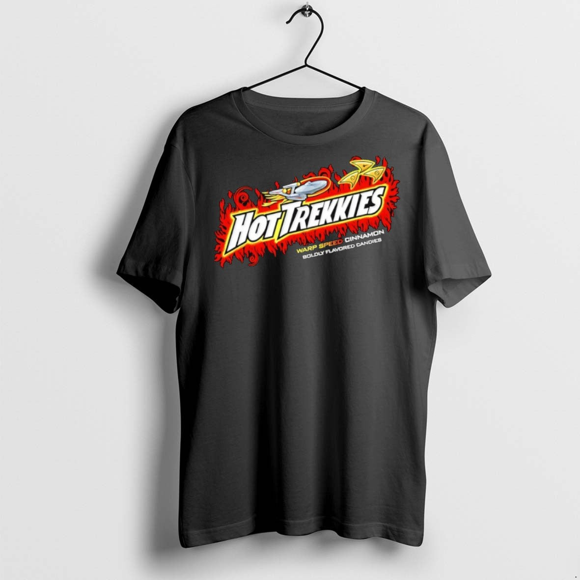 Premium Hot Trekkies Warp Speed Cinnamon Boldly Flavored Candies T Shirts