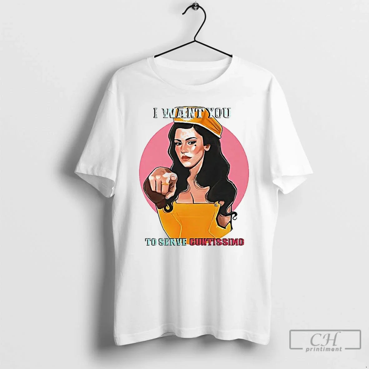 Premium I Want You To Serve Cuntissimo T Shirts