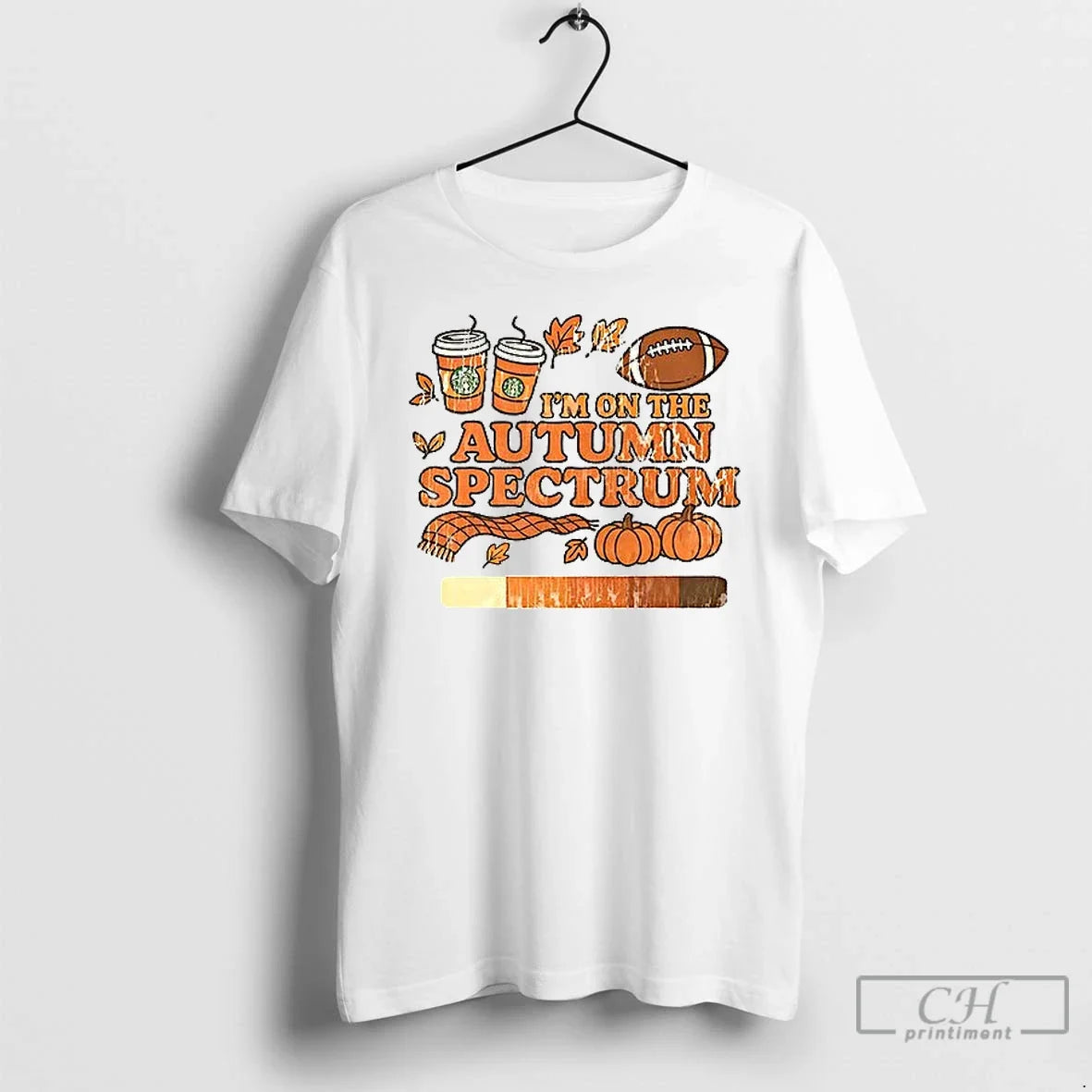 Premium Im On The Autumn Spectrum Halloween Ceramic Ceramic And Classic Dad Cap T Shirts