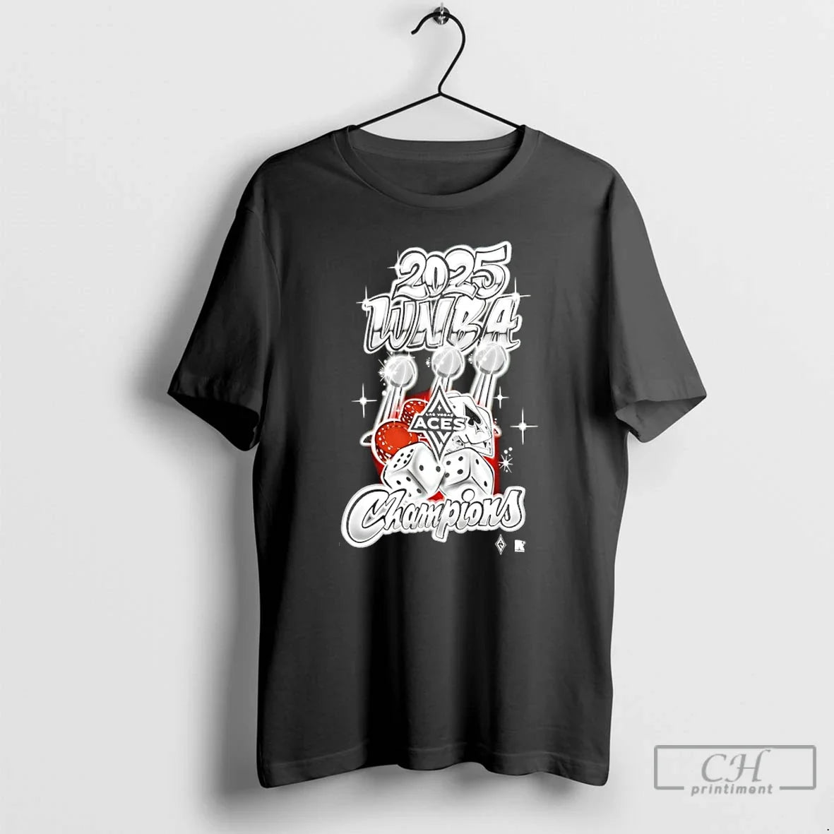 Premium Las Vegas Aces 2025 Wnba Finals Champions Graffiti Art T Shirts