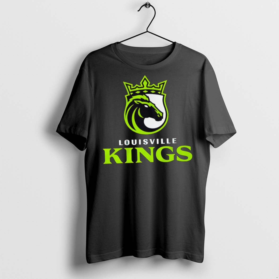 Premium Louisville Kings Lockup Logo Style T Shirts