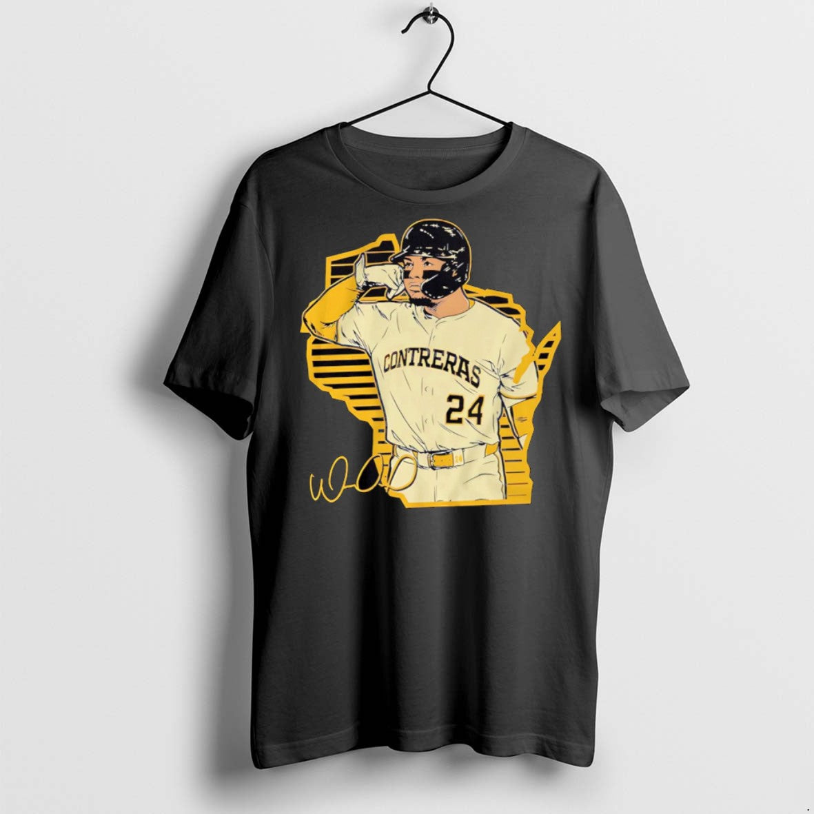 Premium Milwaukee Brewers William Contreras Signature Call The Pen T Shirts