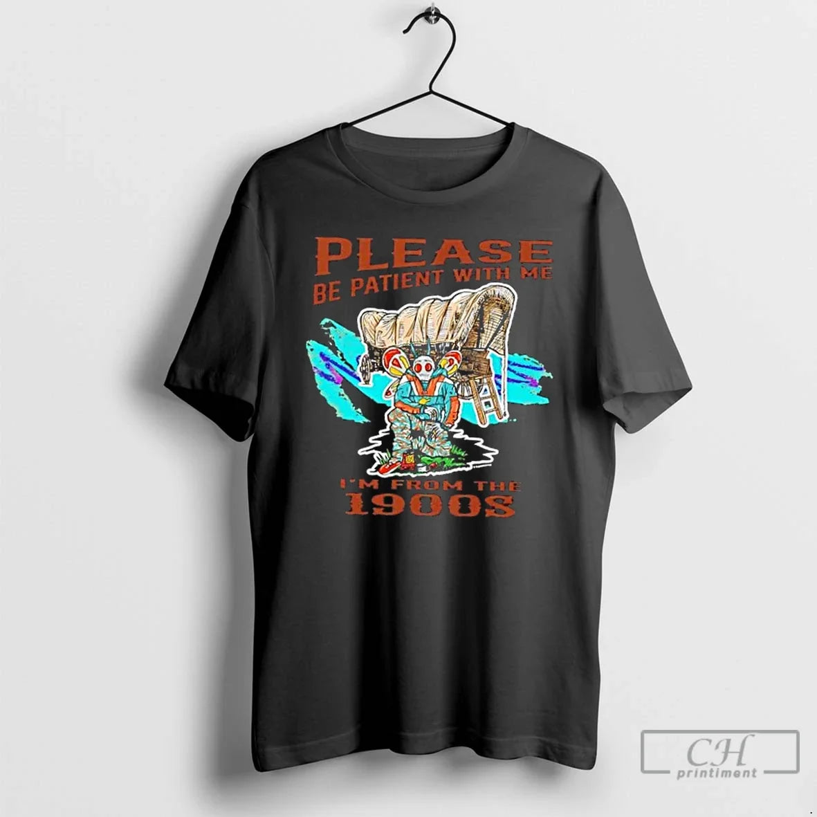 Premium Mothman Please Be Patient With Me Im From The 1900s T Shirts