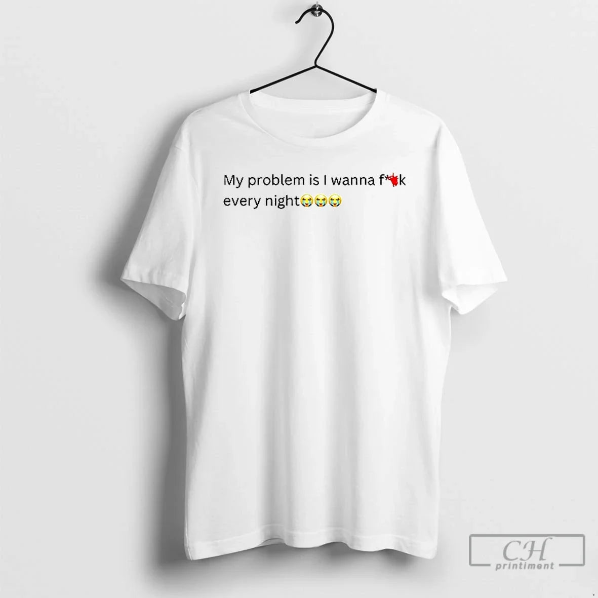Premium My Problem Is I Wanna Fuck Every Night Ceramic Ceramic And Classic Dad Cap