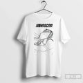 Premium Nascar Driver Injured Sleeping In Hospital Bed Line Art T Shirts