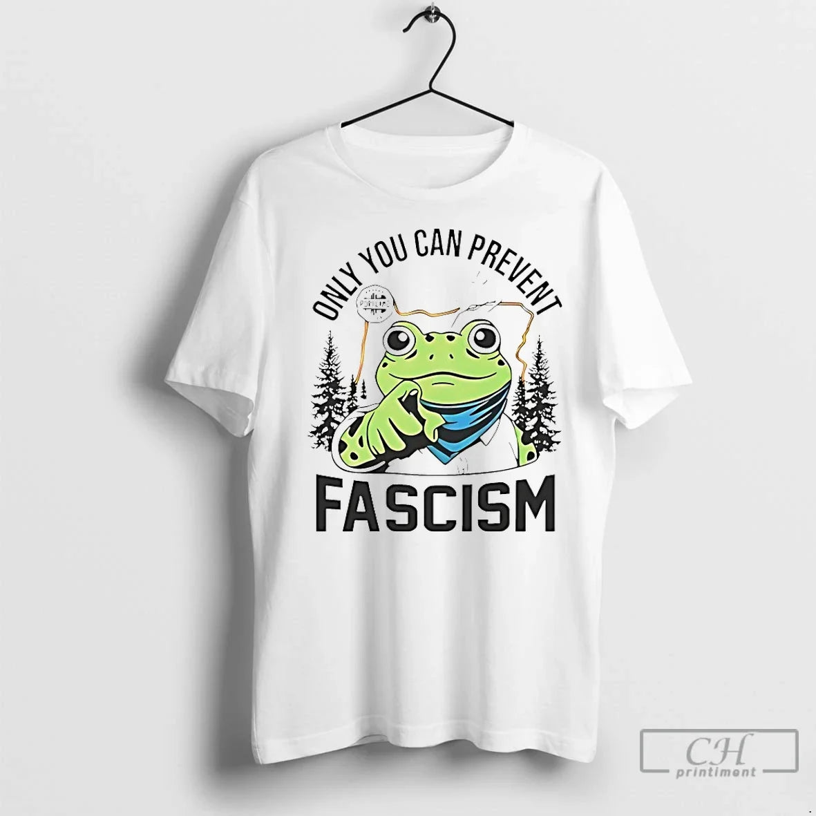 Premium Only You Can Prevent Fascism Portland Frog