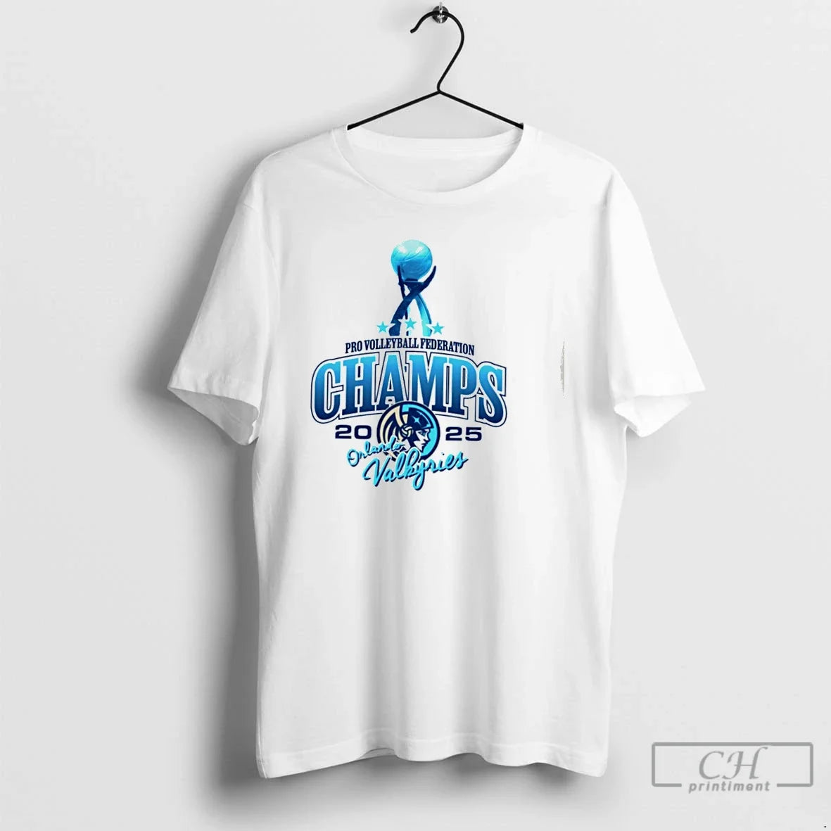Premium Orlando Valkyries 2025 Pro Volleyball Federation Championship T Shirts