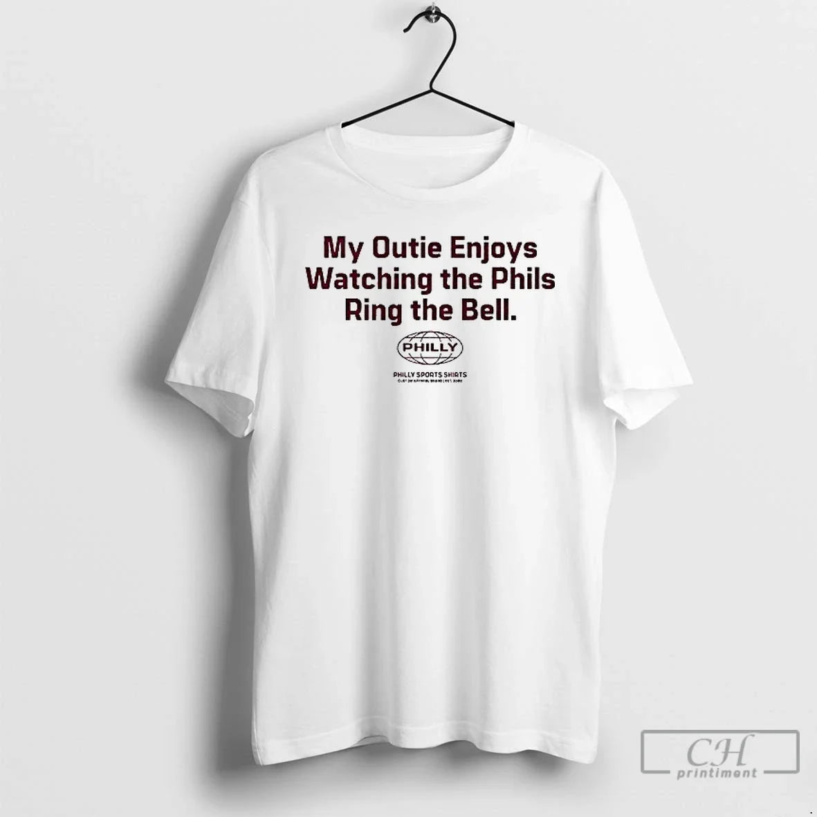 Premium Philadelphia Phillies My Outie Enjoys Watching The Phils Ring The Bell The Fightins