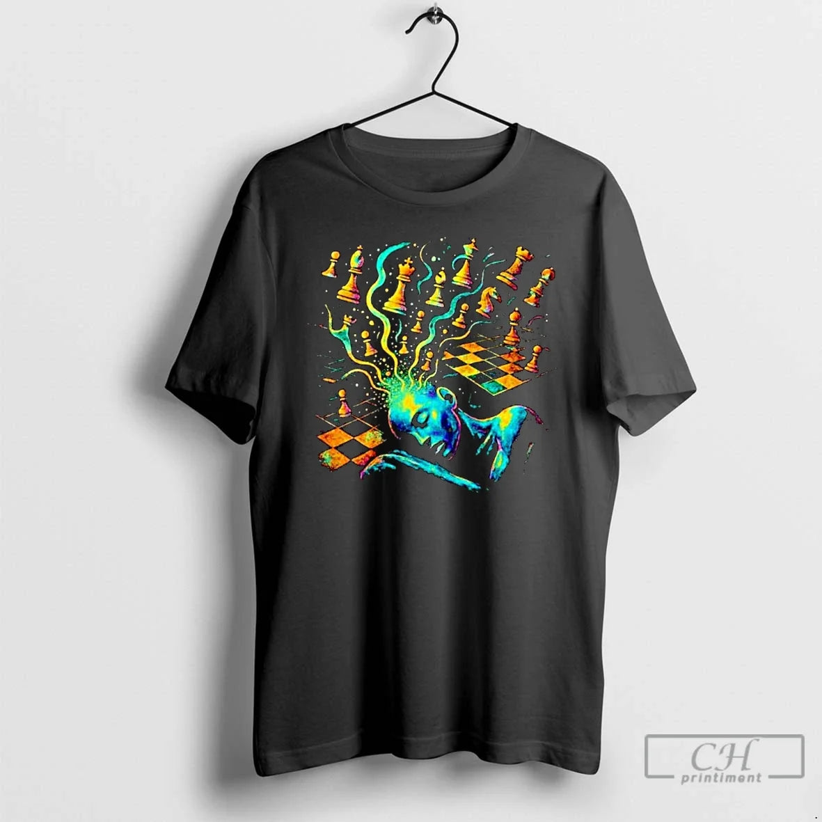 Premium Psychedelic Chess Dream Ornaments T Shirts