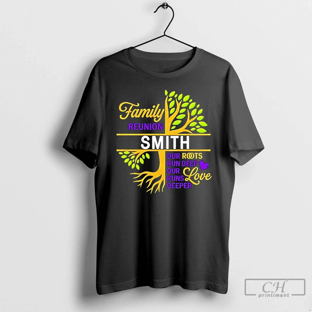 Premium Roots Run Deep Love Runs Deeper Family Reunion T Shirts