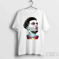 Premium San Antonio Spurs Victor Wembanyama Cartoon Illustration Portrait 1 Sided T Shirts