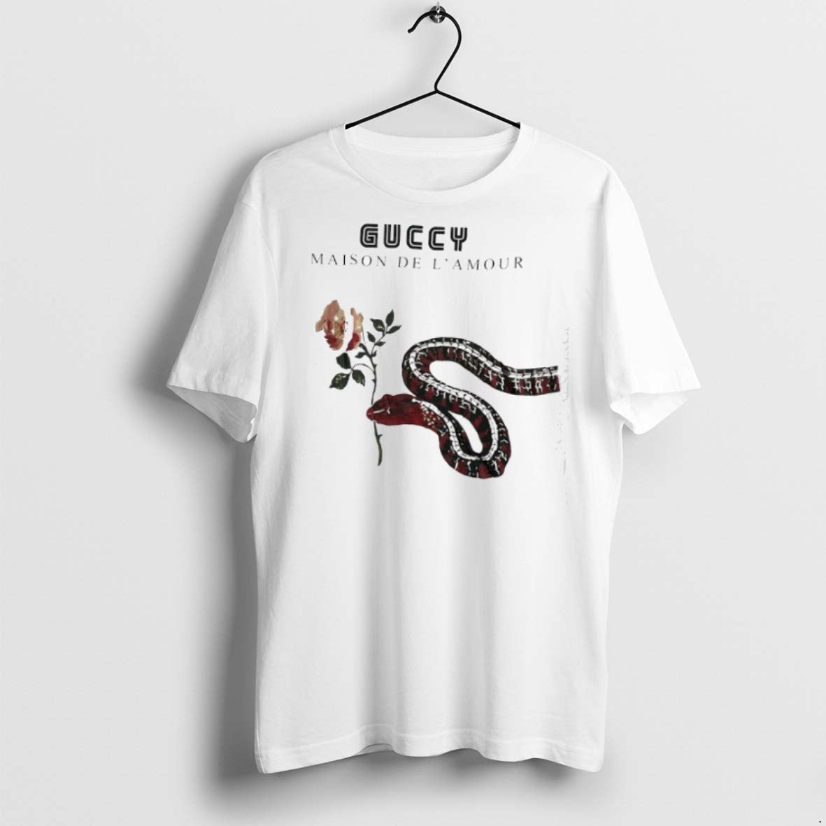 Premium Snake Guccy Maison De Lamour T Shirts