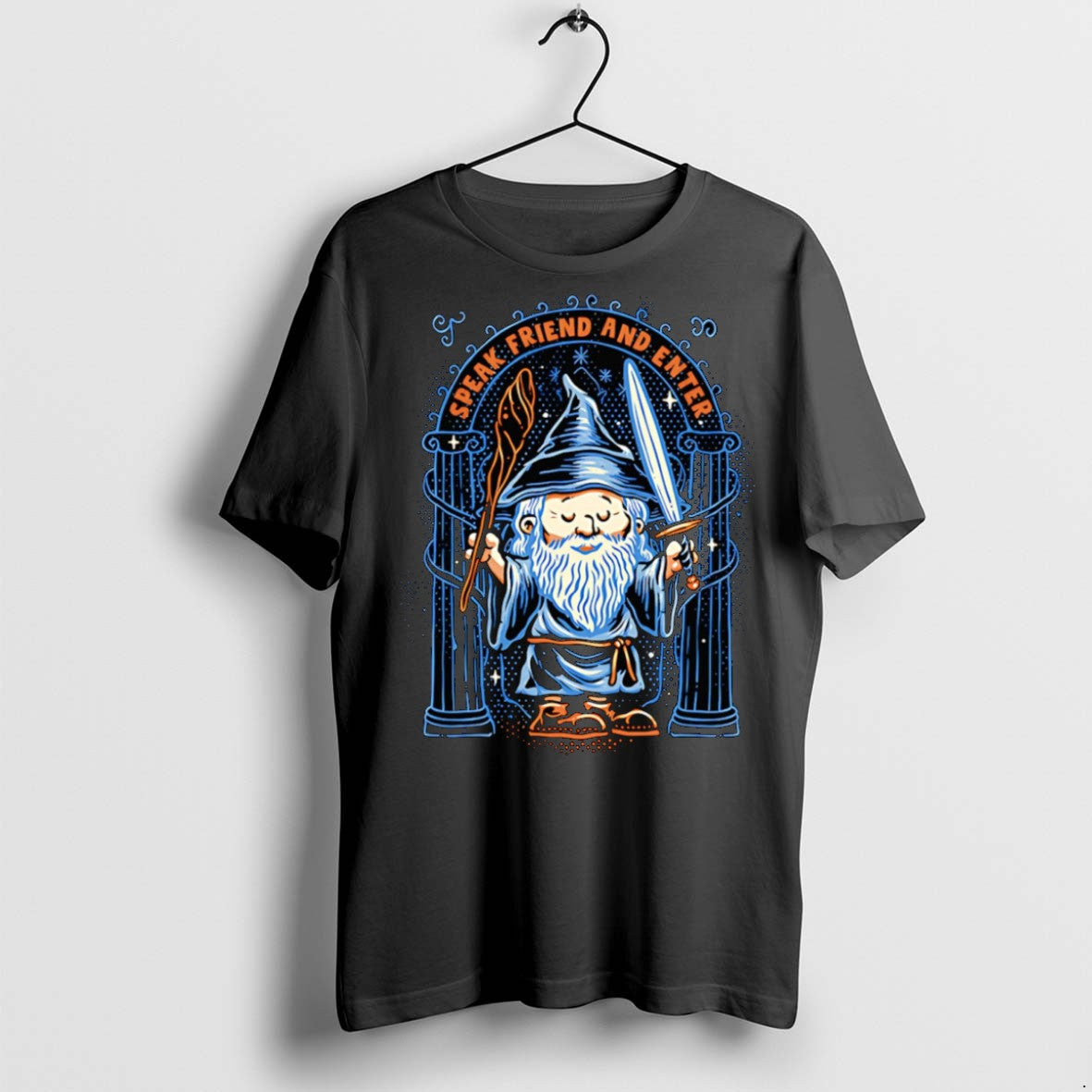 Premium Speak Friend And Enter T Shirts