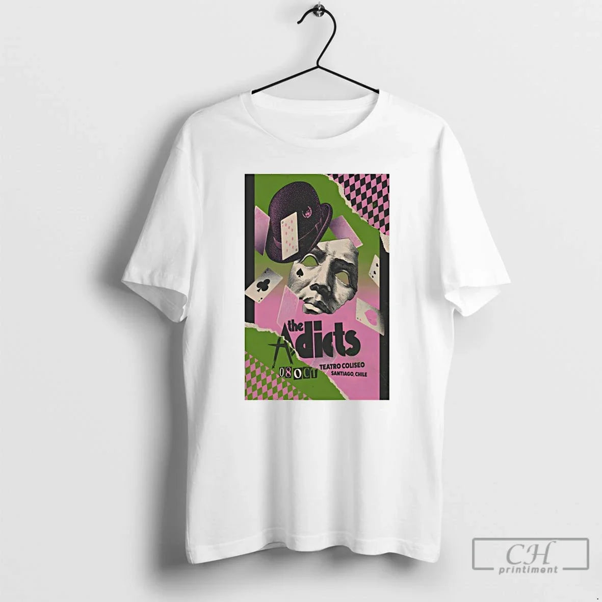 Premium The Adicts Santiago Oct 08 2025 Posters T Shirts