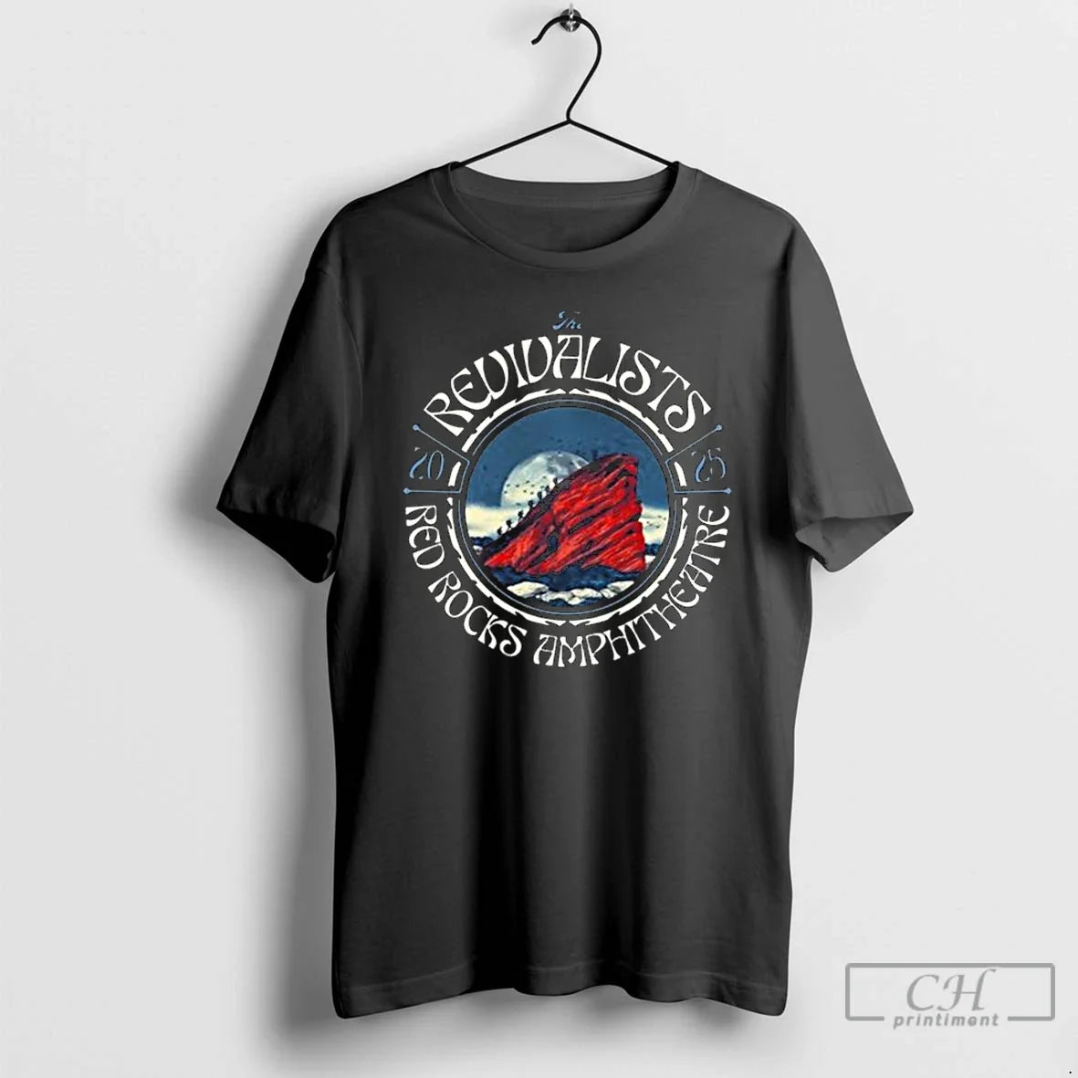 Premium The Revivalists At Red Rocks Morrison Co Tour 2025 Long Sleve T Shirts