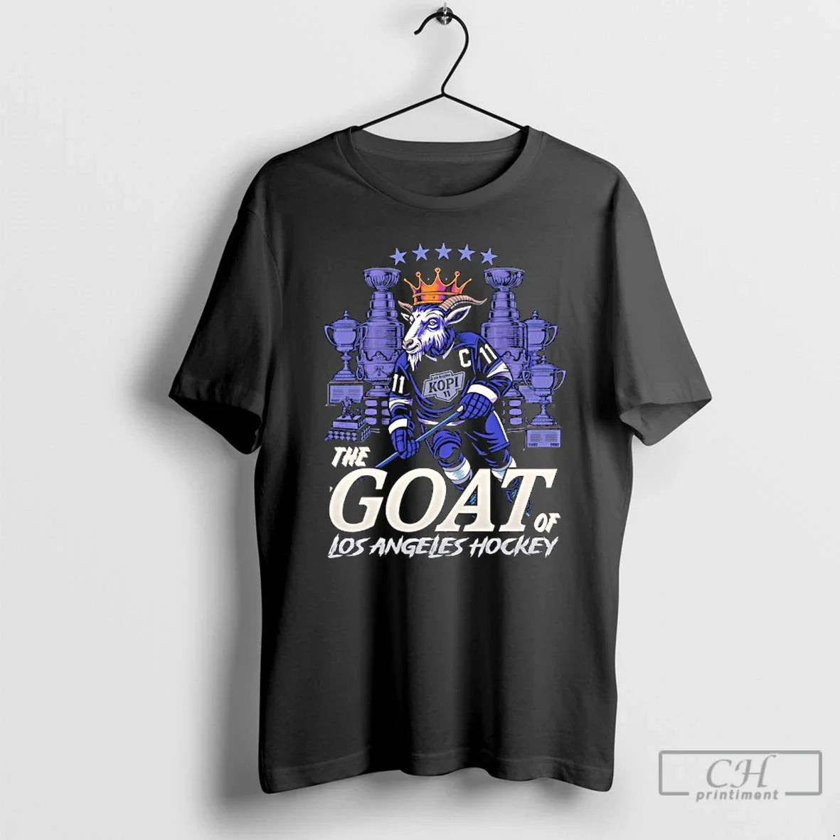 Premium The Goat Of Los Angeles Kings Hockey T Shirts