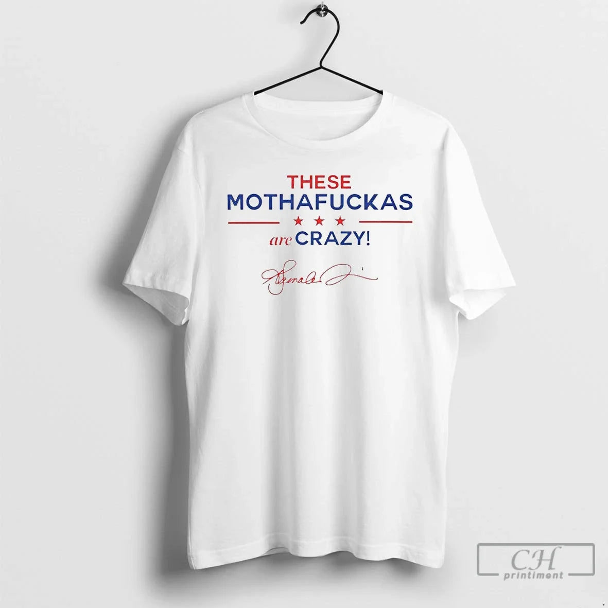 Premium These Mothafuckas Are Crazy Ornaments T Shirts