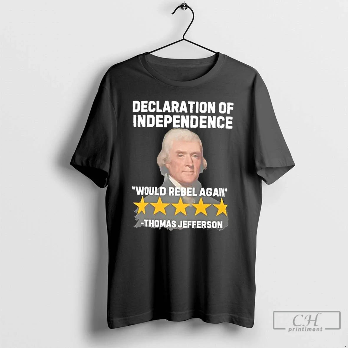 Premium Thomas Jefferson Declaration Of Independence T Shirts