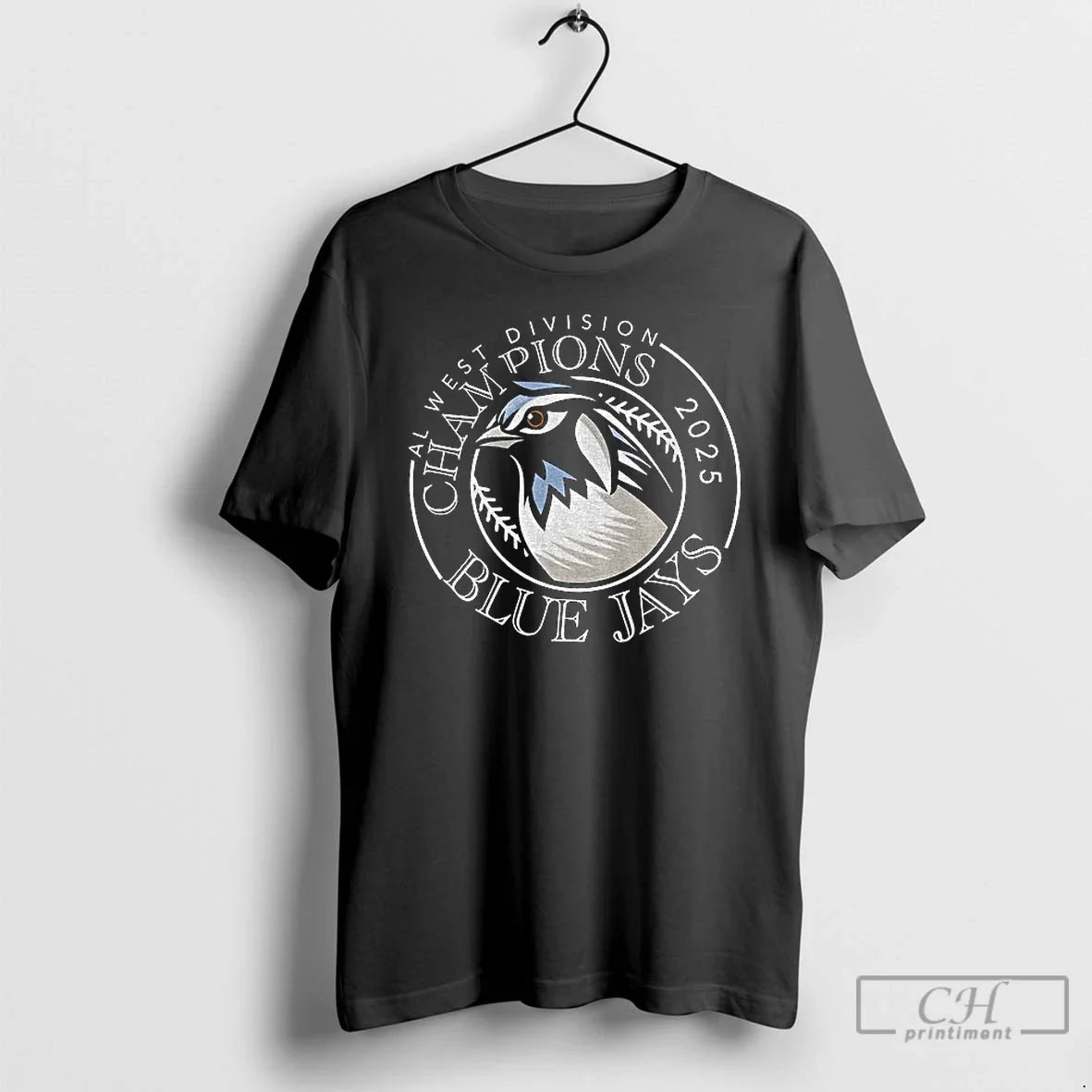 Premium Toronto Blue Jays 2025 Al West Division Champions 2025 Logo T Shirts