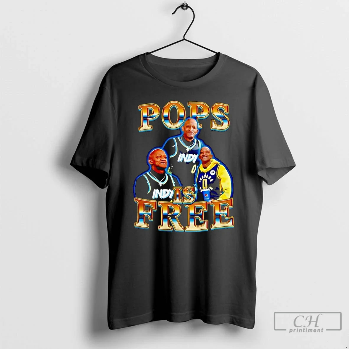 Premium Tyrese Haliburton Pops Is Free Indiana Pacers T Shirts