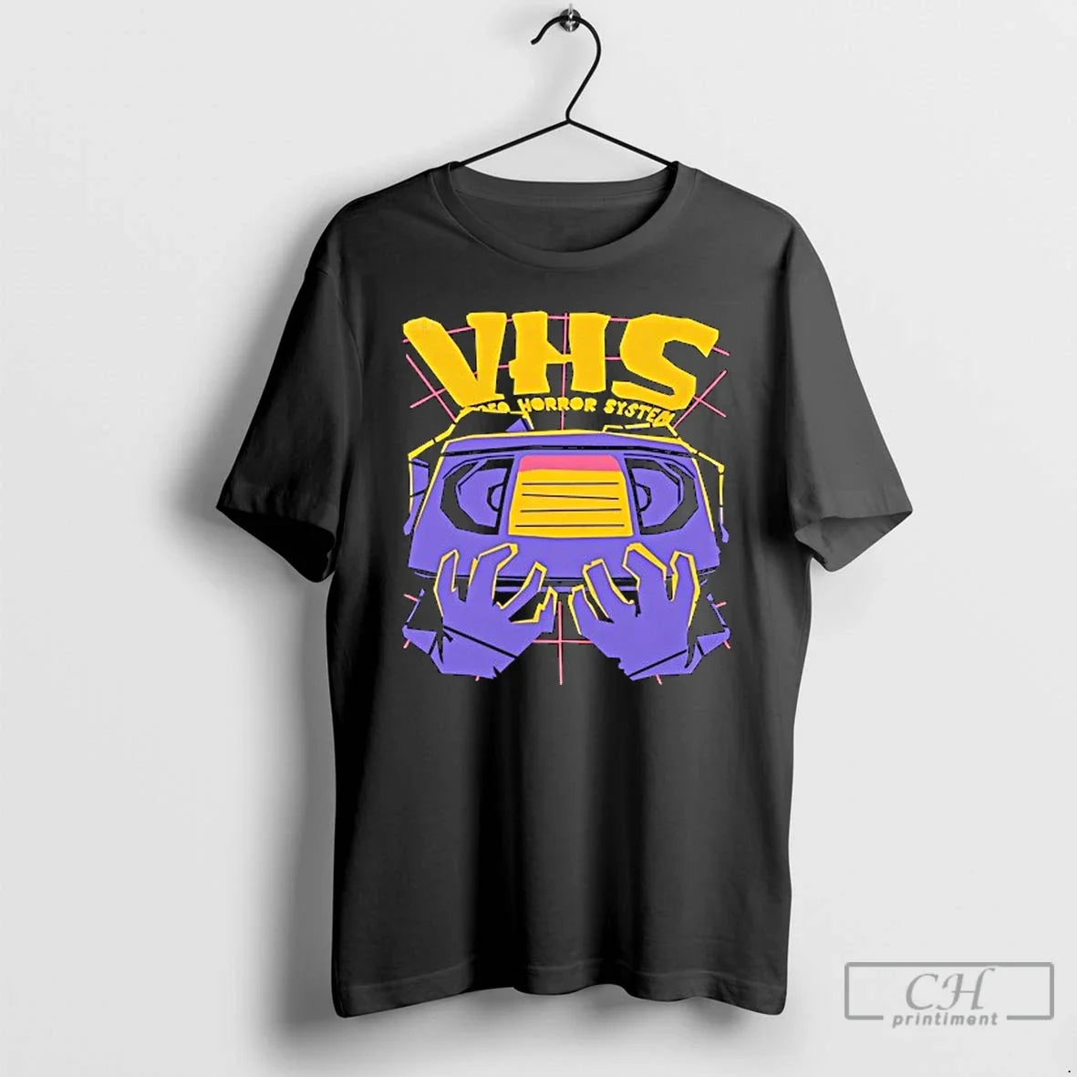 Premium Vhs Video Horror System T Shirts