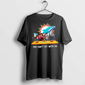 Premium You Cant Sit With Us Dolphins Football Horror Movies Halloween T Shirts