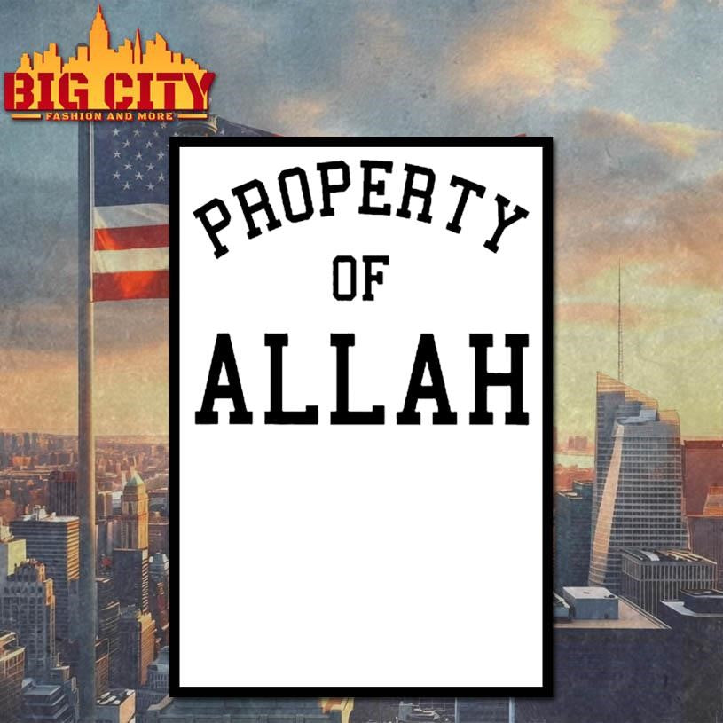 Property of allah Shirt Unisex