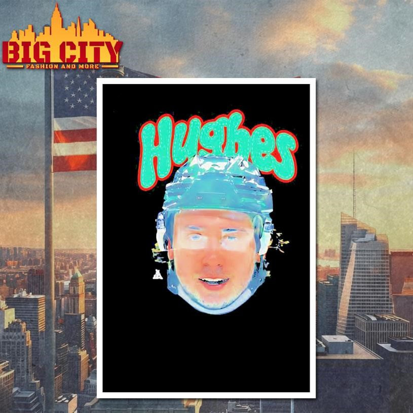 Quinn Hughes 43 Minnesota Wild big head 2026 graphic Shirt Unisex