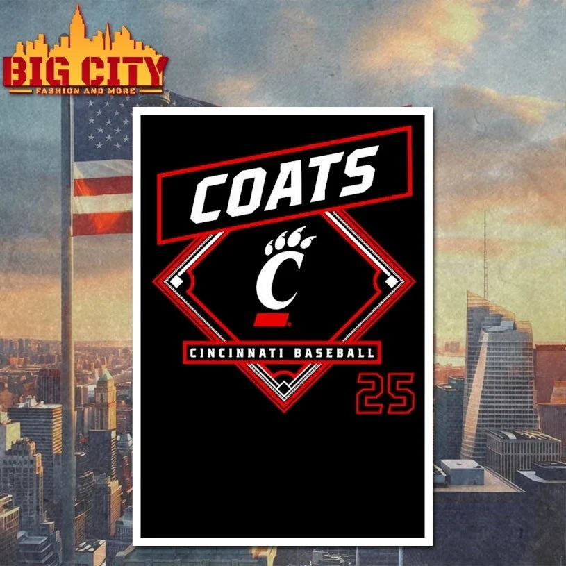 Quinton Coats Cincinnati Bearcats Baseball Unisex