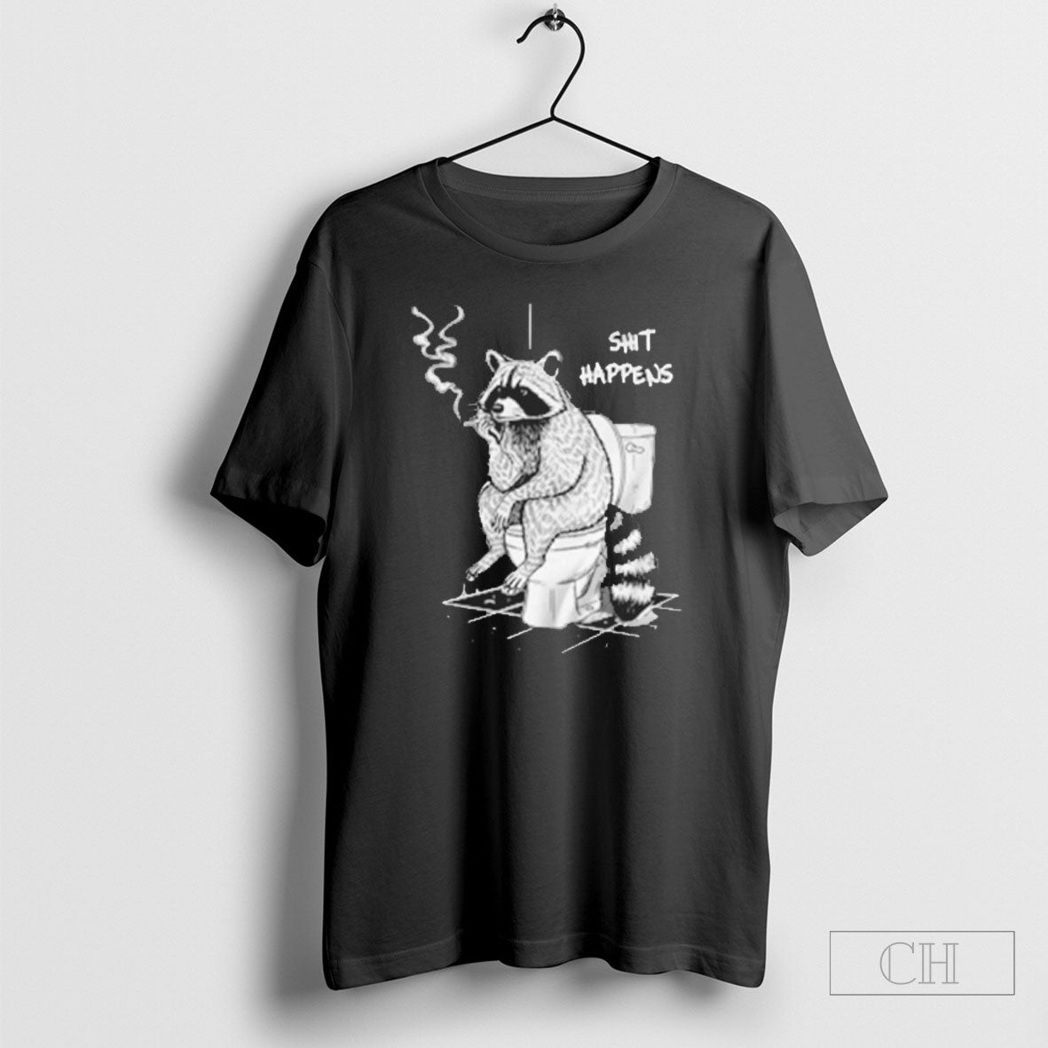 Raccoon Shit Happens Shirts